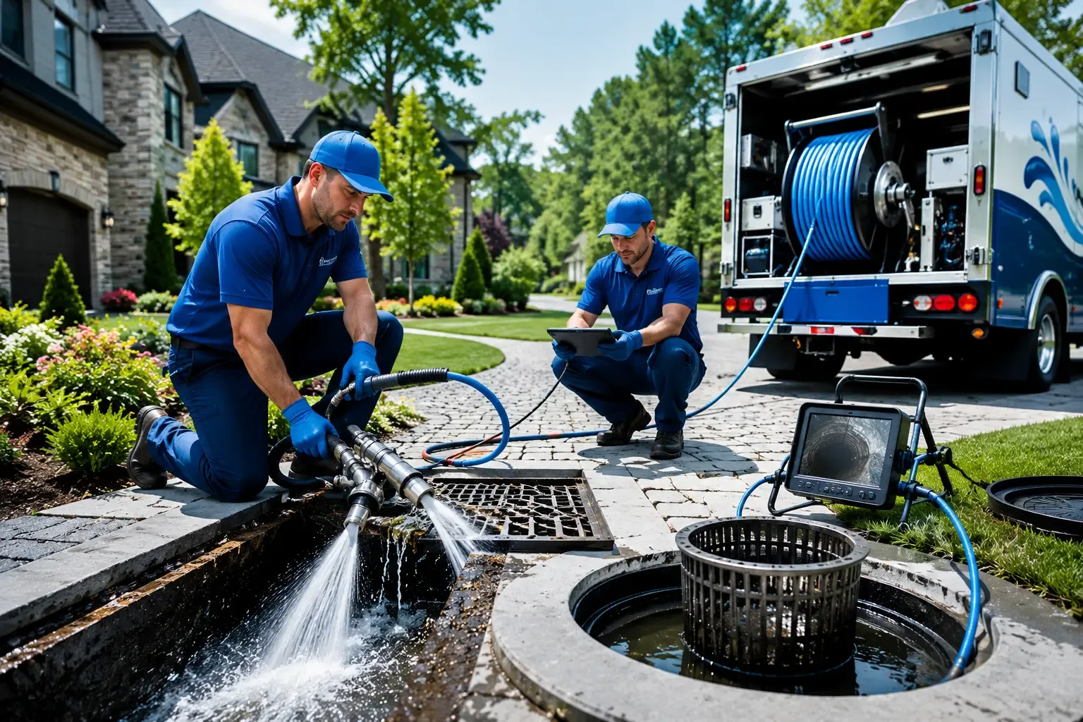 Local outdoor drain cleaning professionals in Gratiot, OH